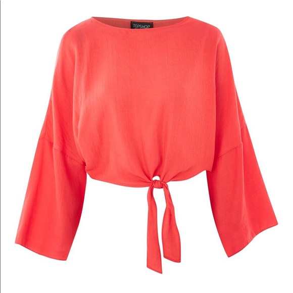 Topshop Denim - Topshop Knot Top